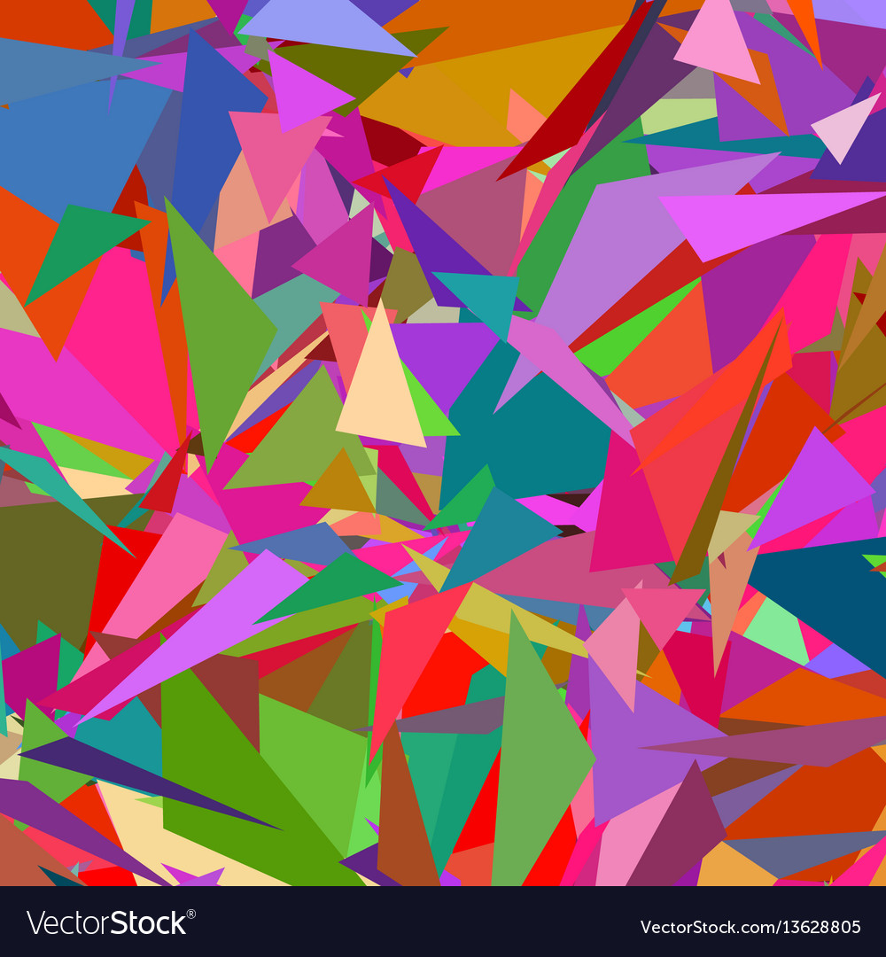 Geometric Triangle Pattern