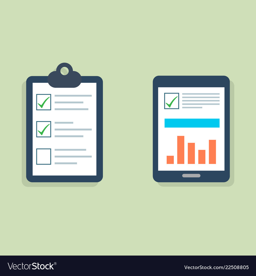 holding clipboard checklist notebook