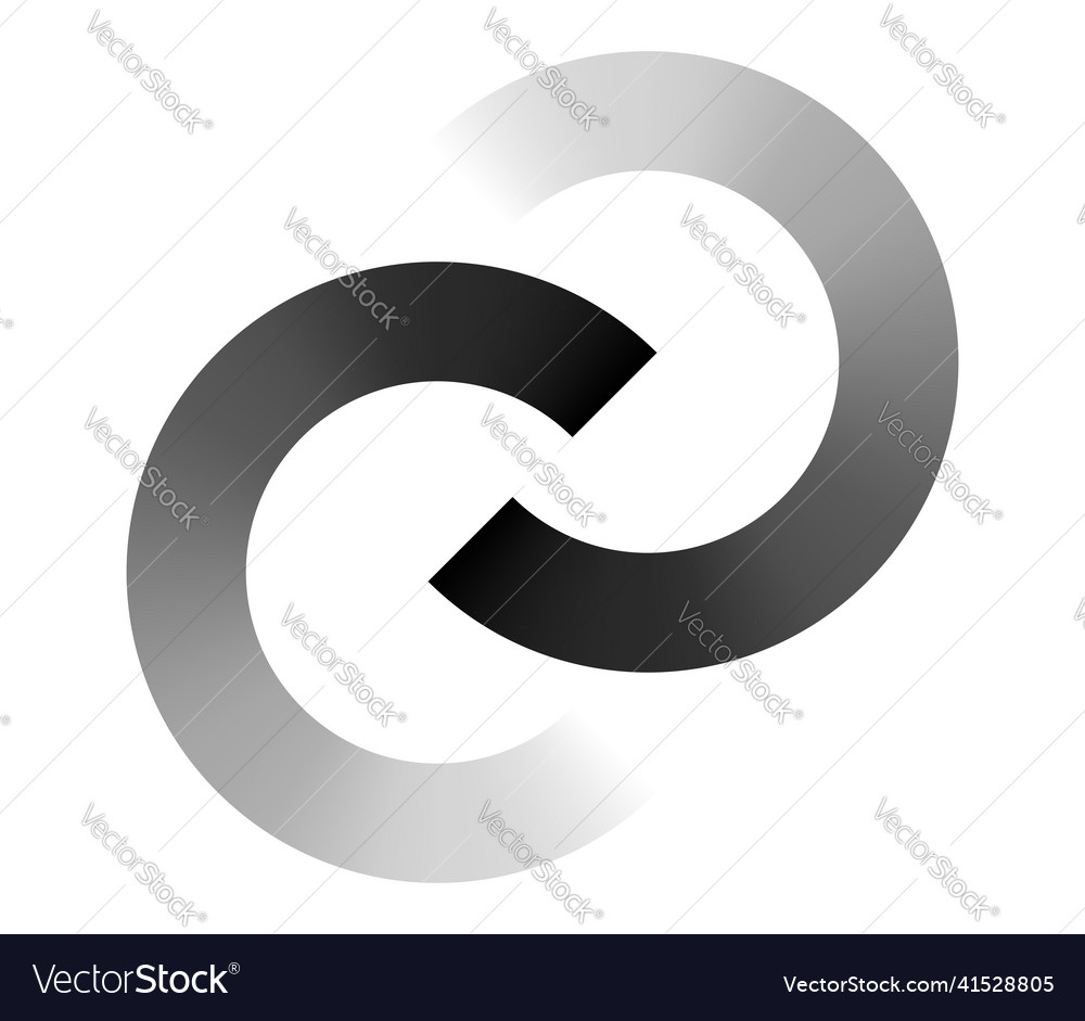 Interlace interconnected intersecting circles