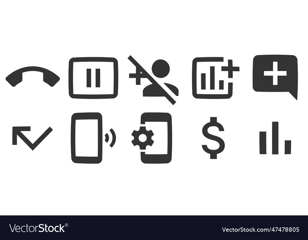 Set of 10 icons text editor collection thin line Vector Image Set of 10 icons text editor collection thin line