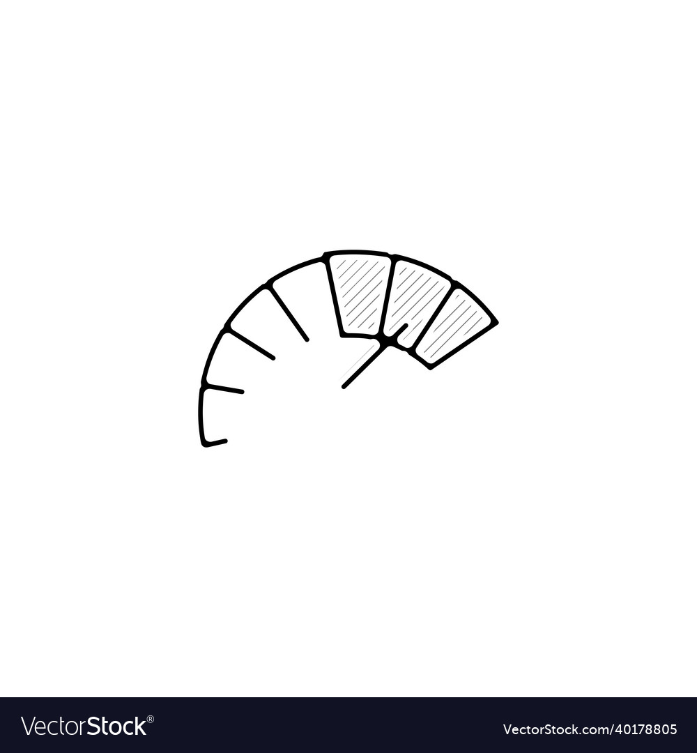 Tachometer line icon linear outline