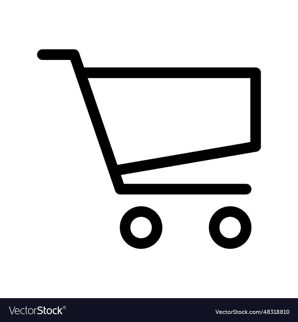 Cart icon Royalty Free Vector Image - VectorStock