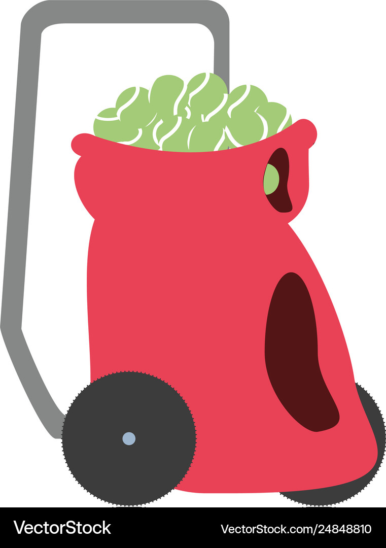 tennis ball throwing machine