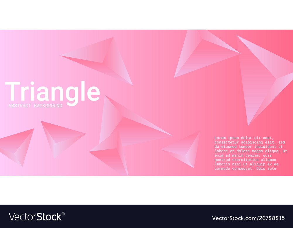 Abstract composition triangle