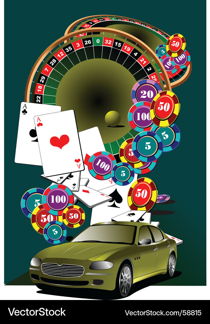 Casino elements Royalty Free Vector Image - VectorStock