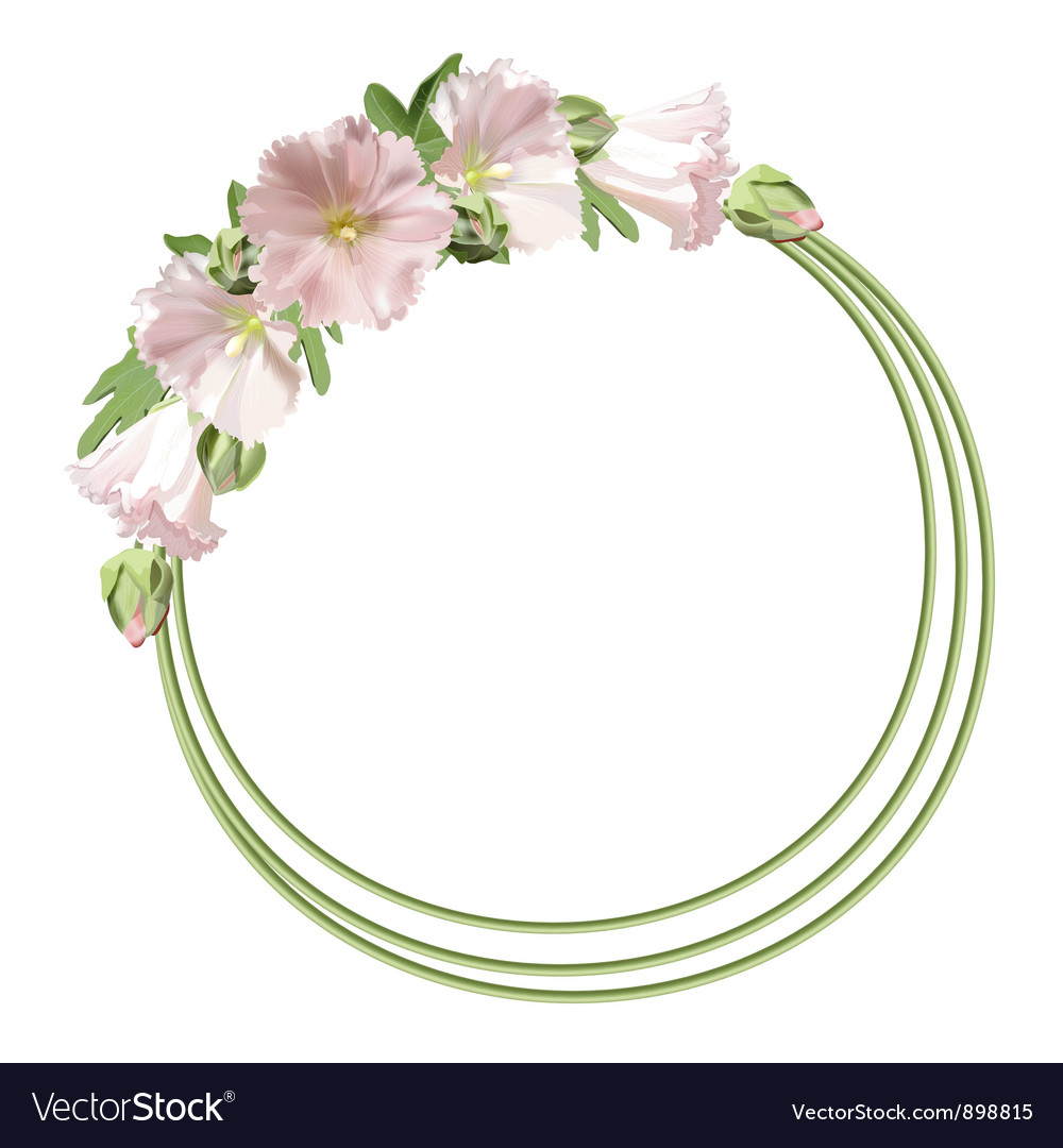 Free Free 279 Round Flower Frame Svg SVG PNG EPS DXF File