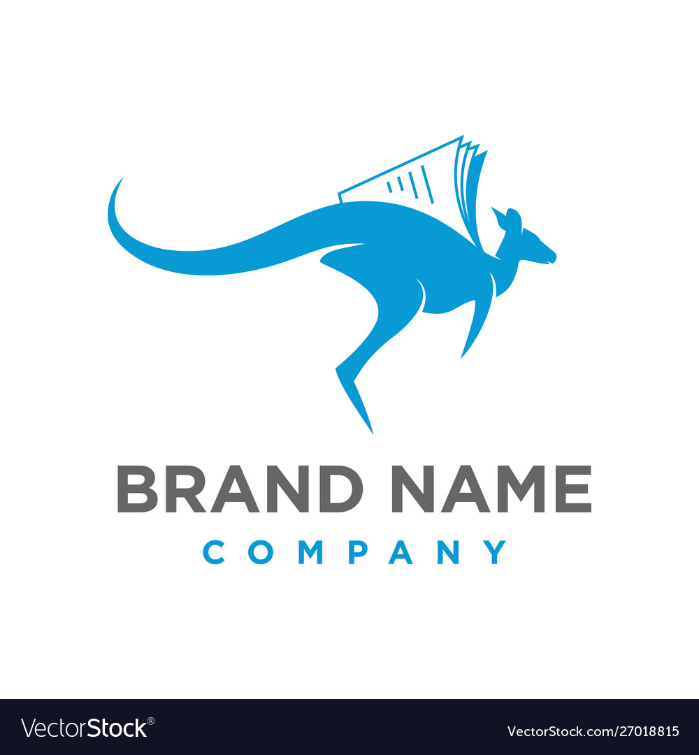 Kangaroo book logo