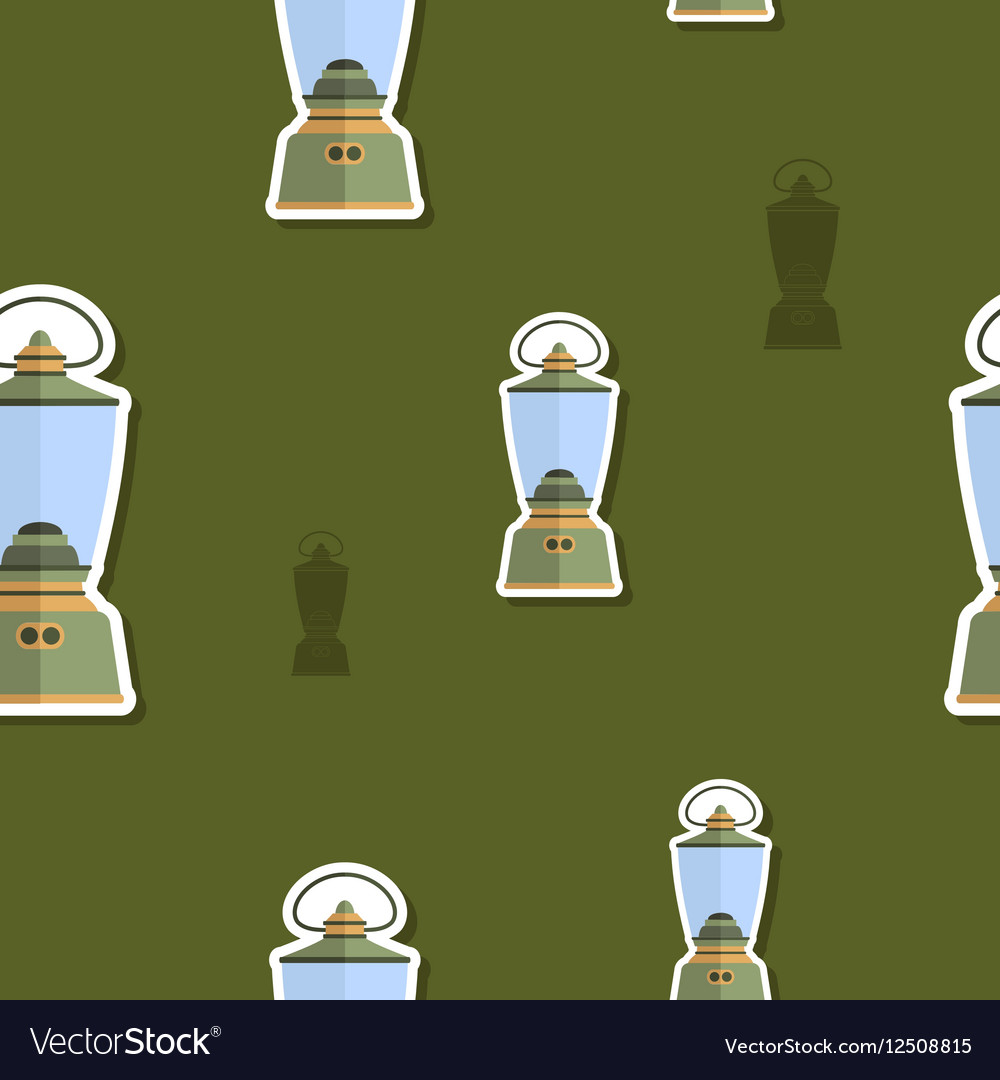 Seamless pattern with lanterns