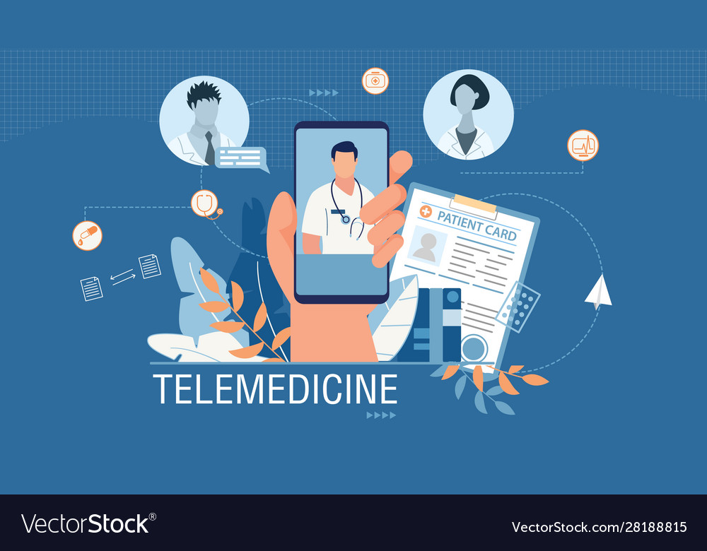 Telemedicine Banner Advertising Medical Mobile App