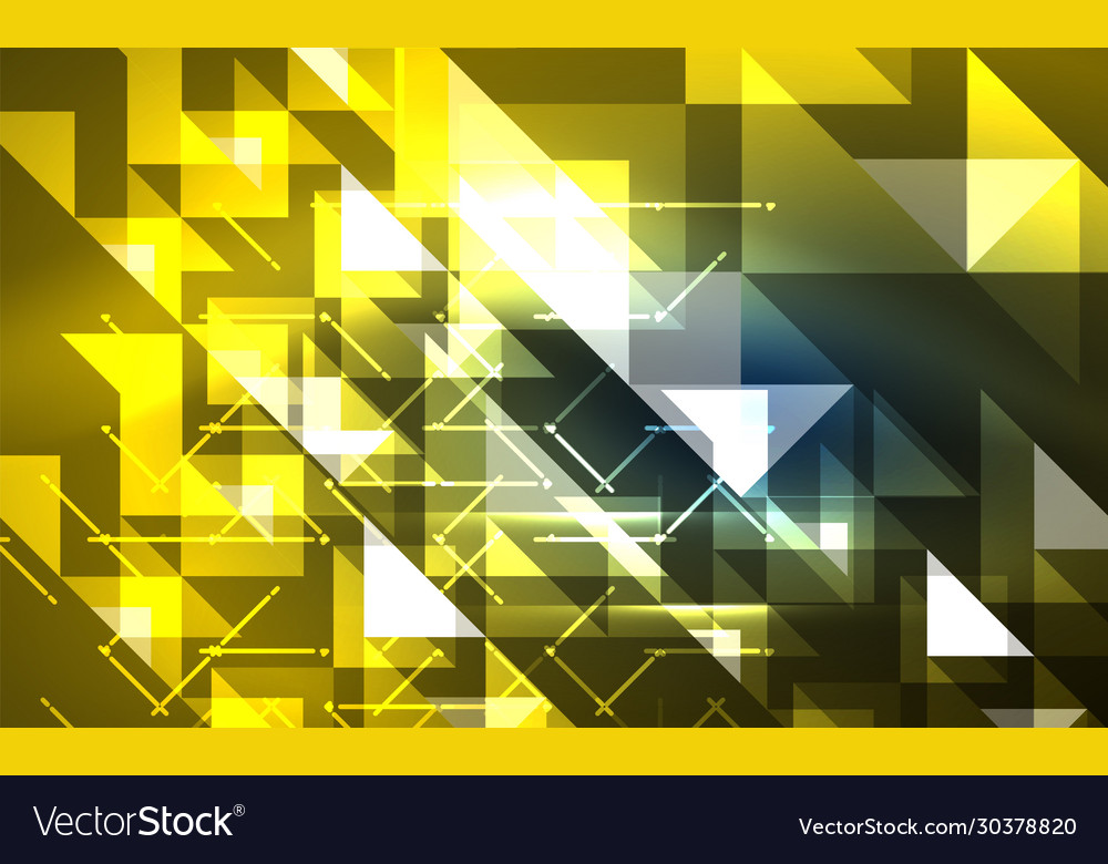 Abstract background mosaic triangle pattern vector image Abstract background mosaic triangle pattern