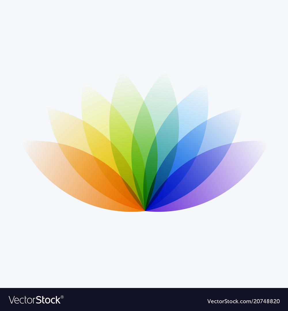 Abstract design colourful elements vector image Abstract design colourful elements