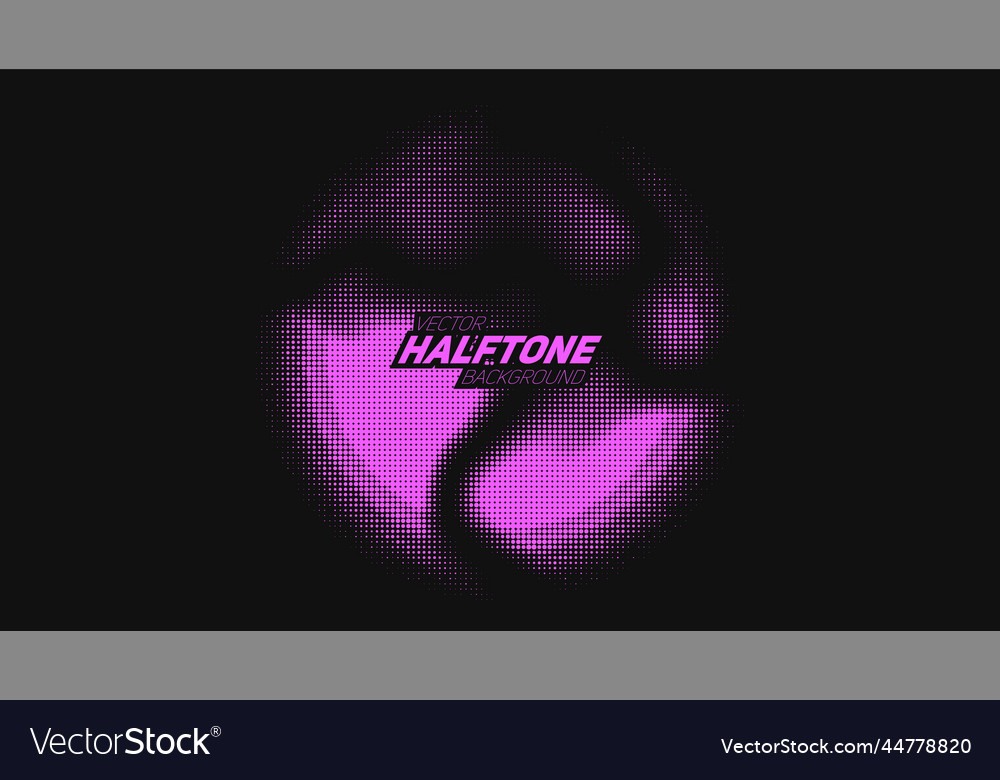 Abstract torn violet halftone distorted vector image Abstract torn violet halftone distorted