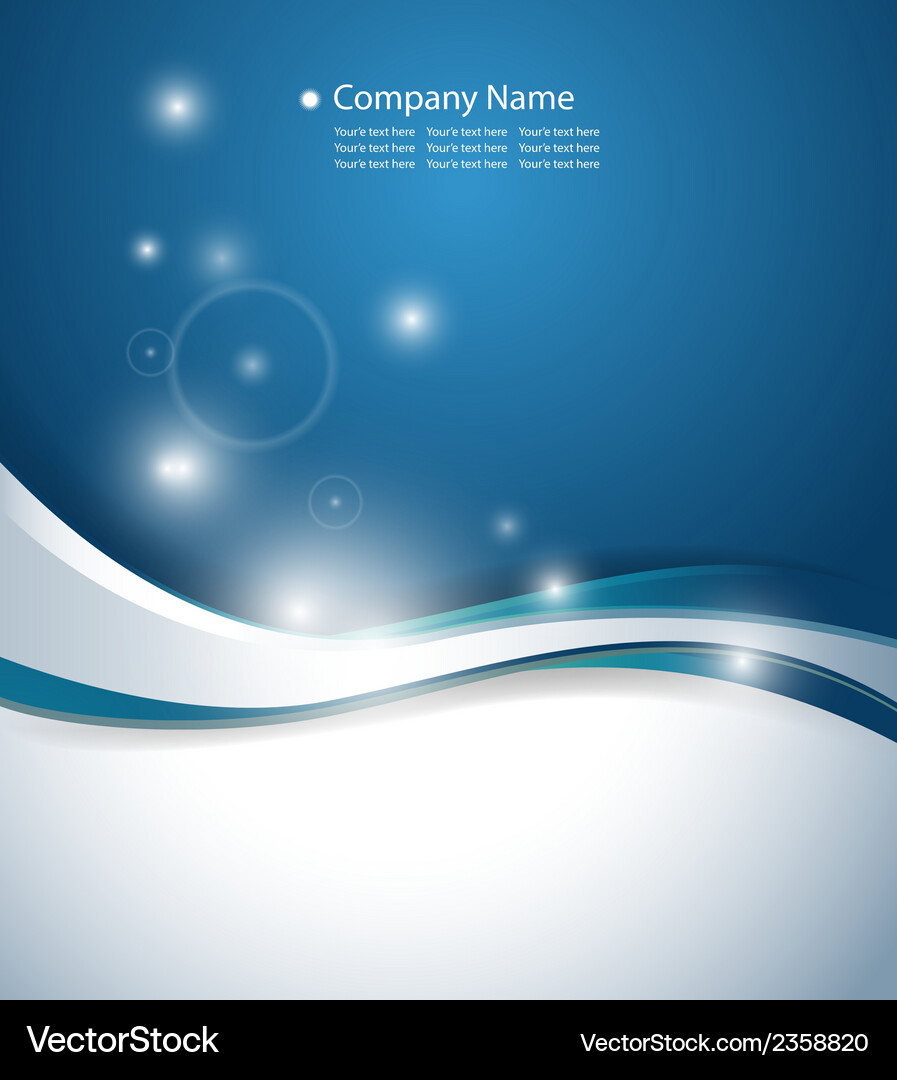Blue abstract background Royalty Free Vector Image