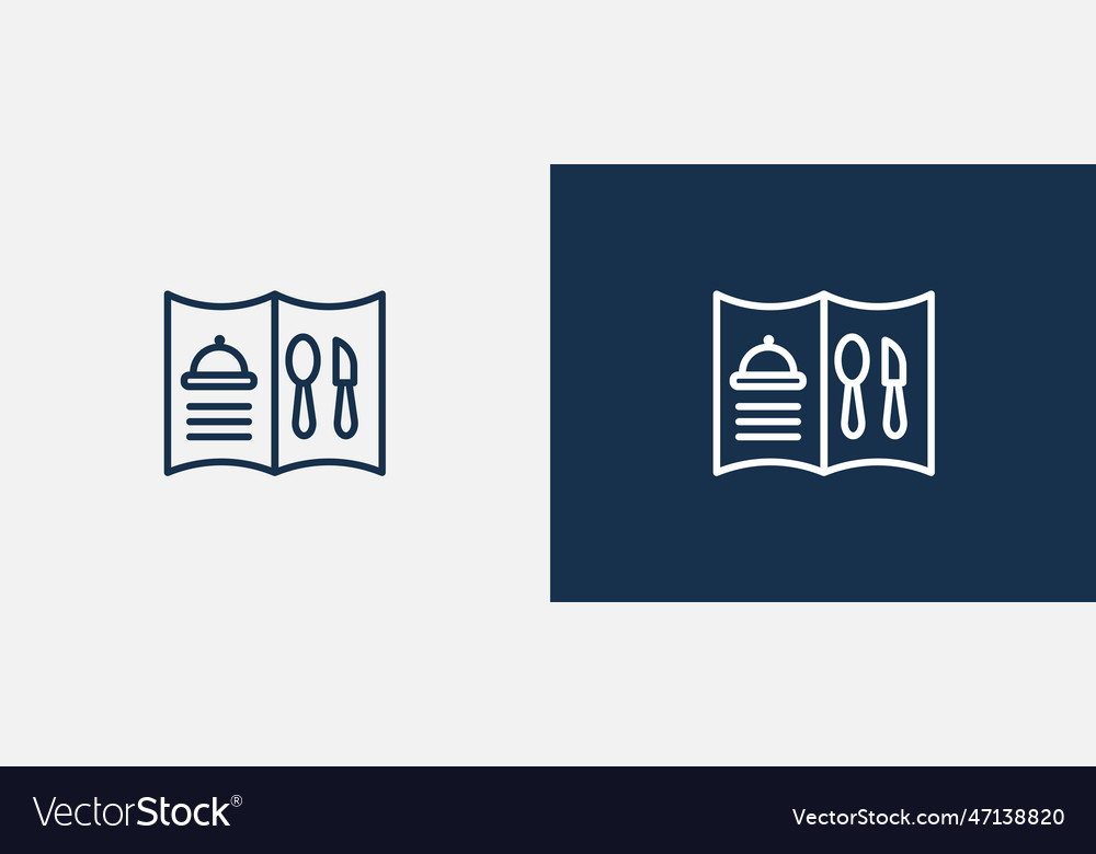 Open menu icon outline menu icon from Royalty Free Vector