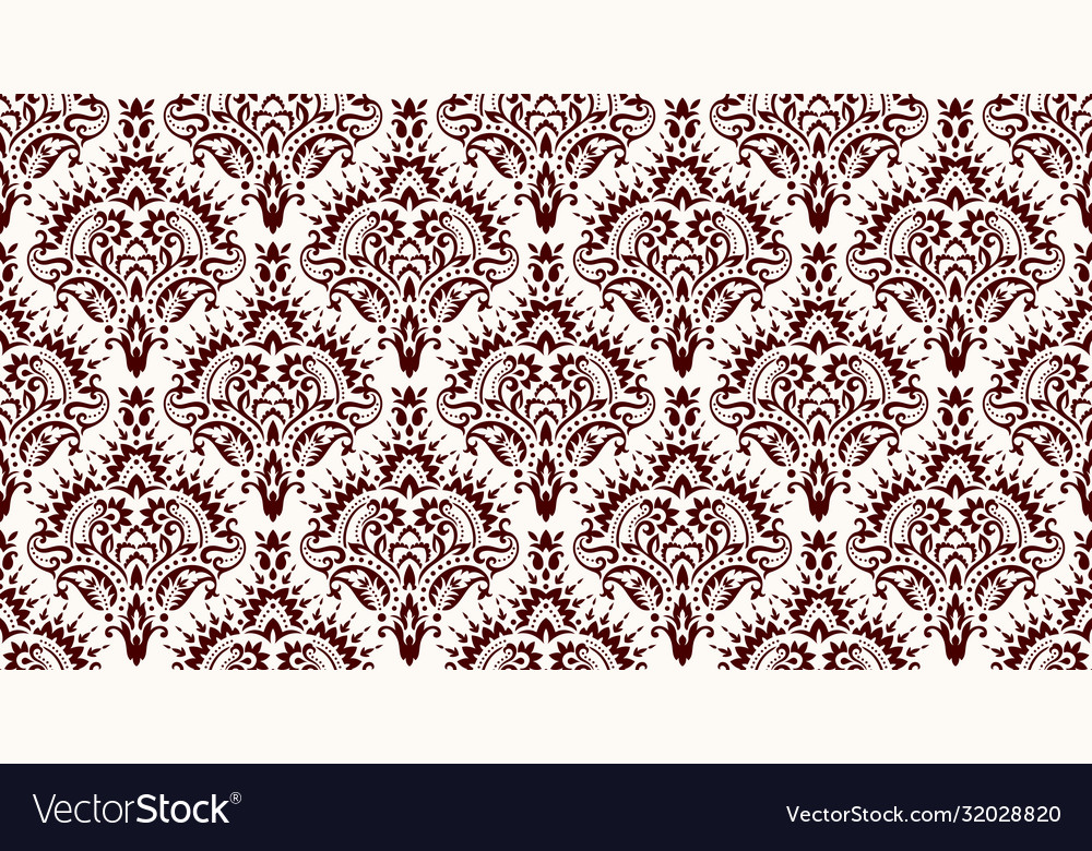 Rectangular seamless bandana print design