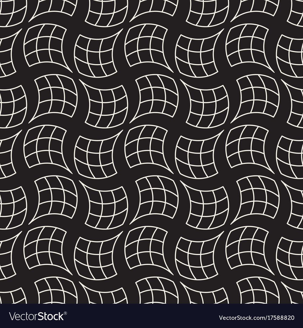 Seamless rounded lines pattern abstract