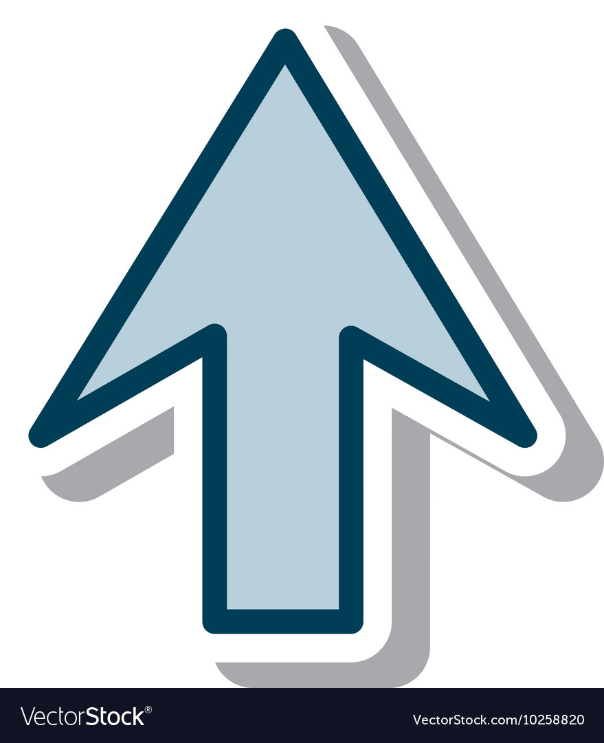 Upload Arrow Icon - Single Element
