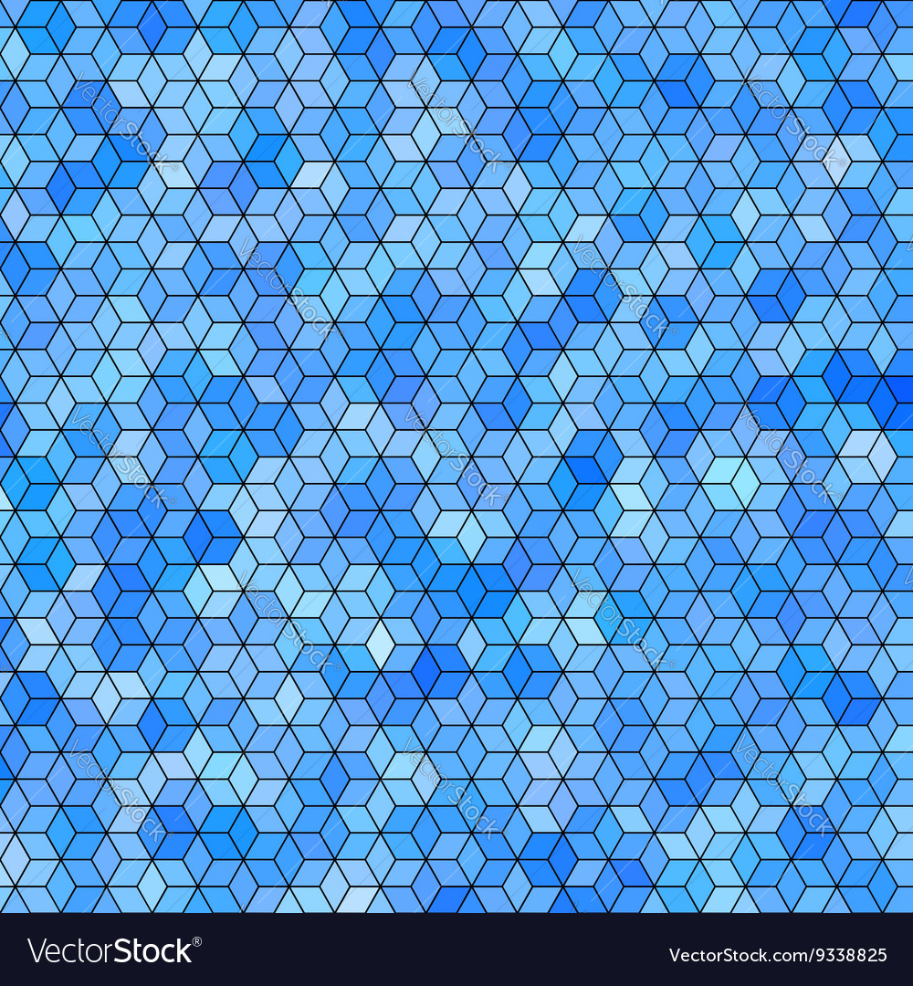 Abstract background with colorful hex polygons