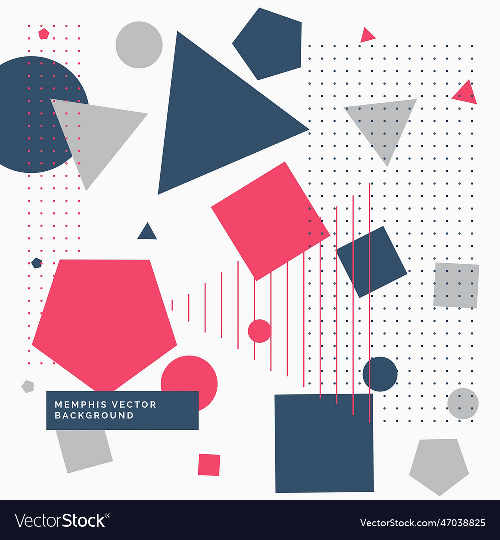 Abstract background with geometric shapes