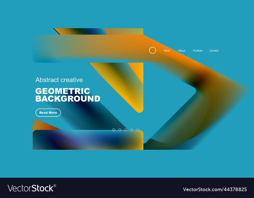 Fluid Triangles Abstract Background