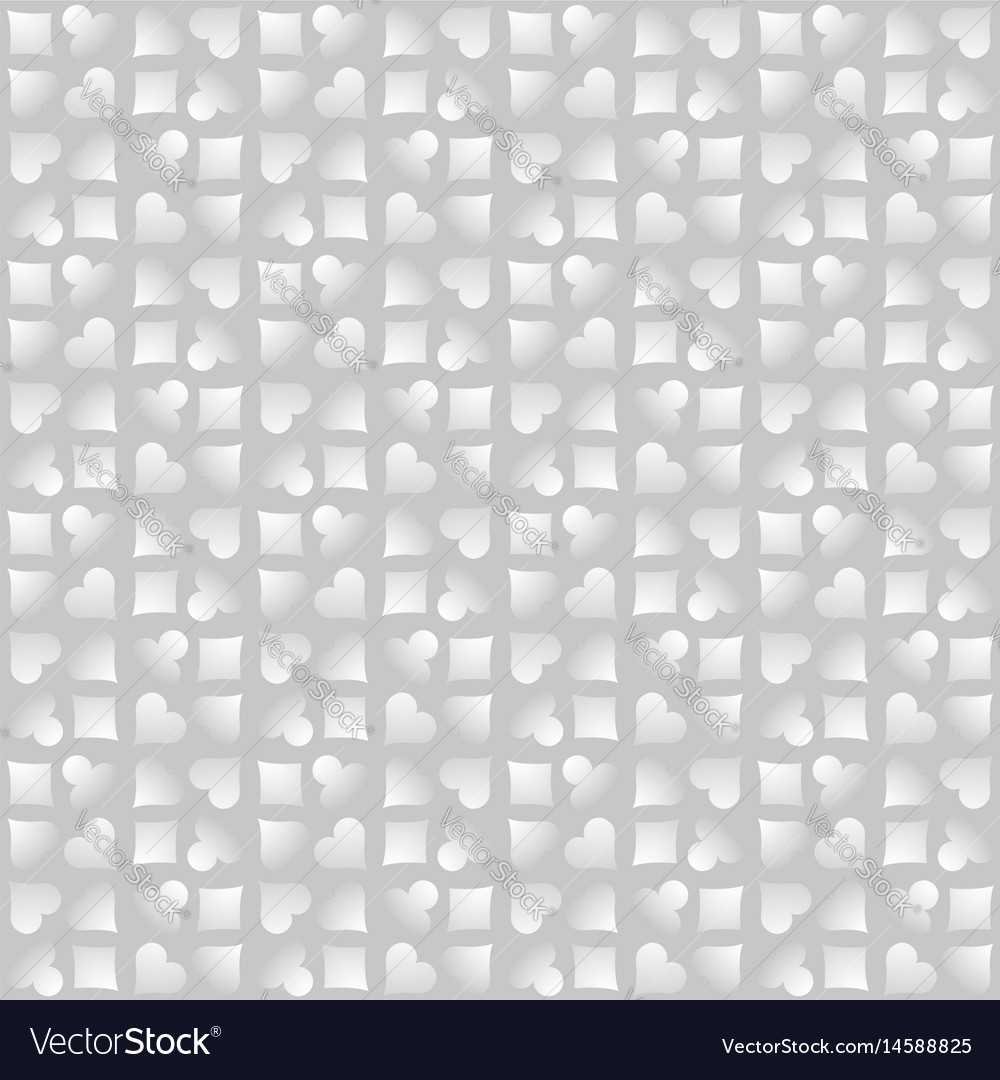 Seamless casino gambling grey background