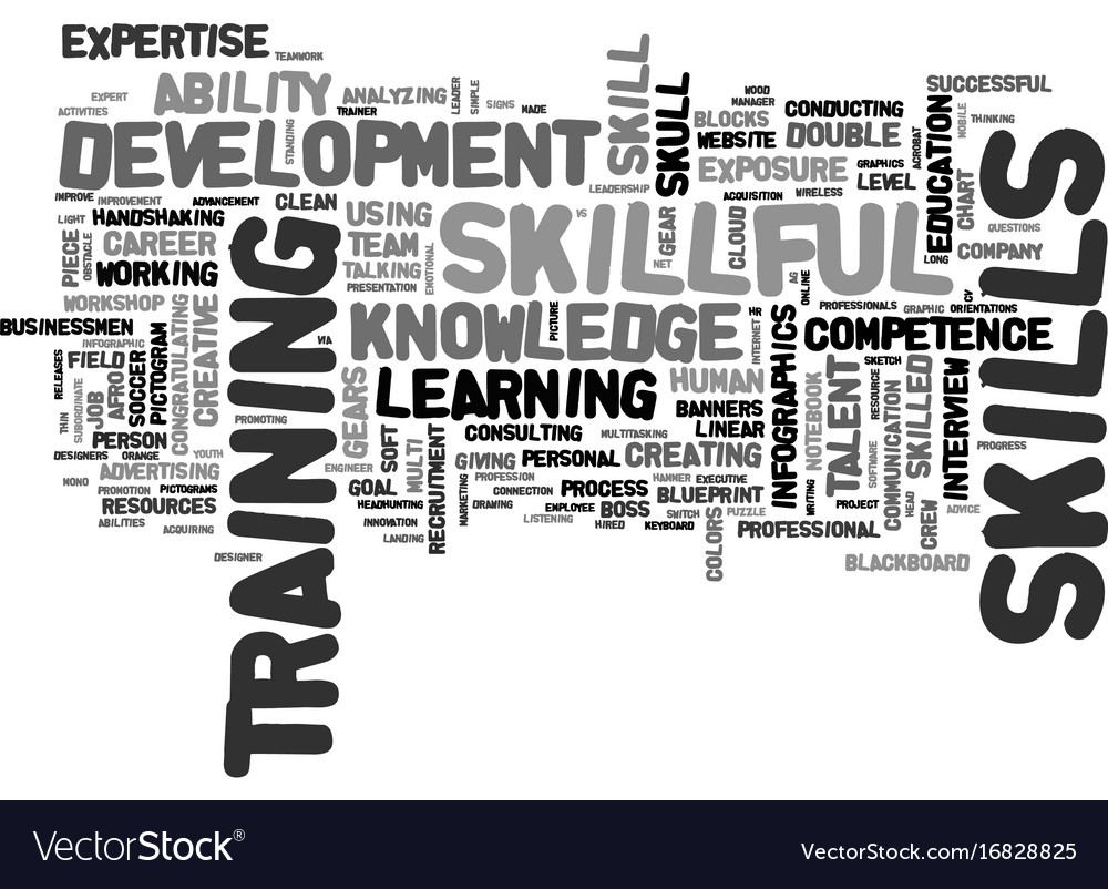 skillful-word-cloud-concept-royalty-free-vector-image