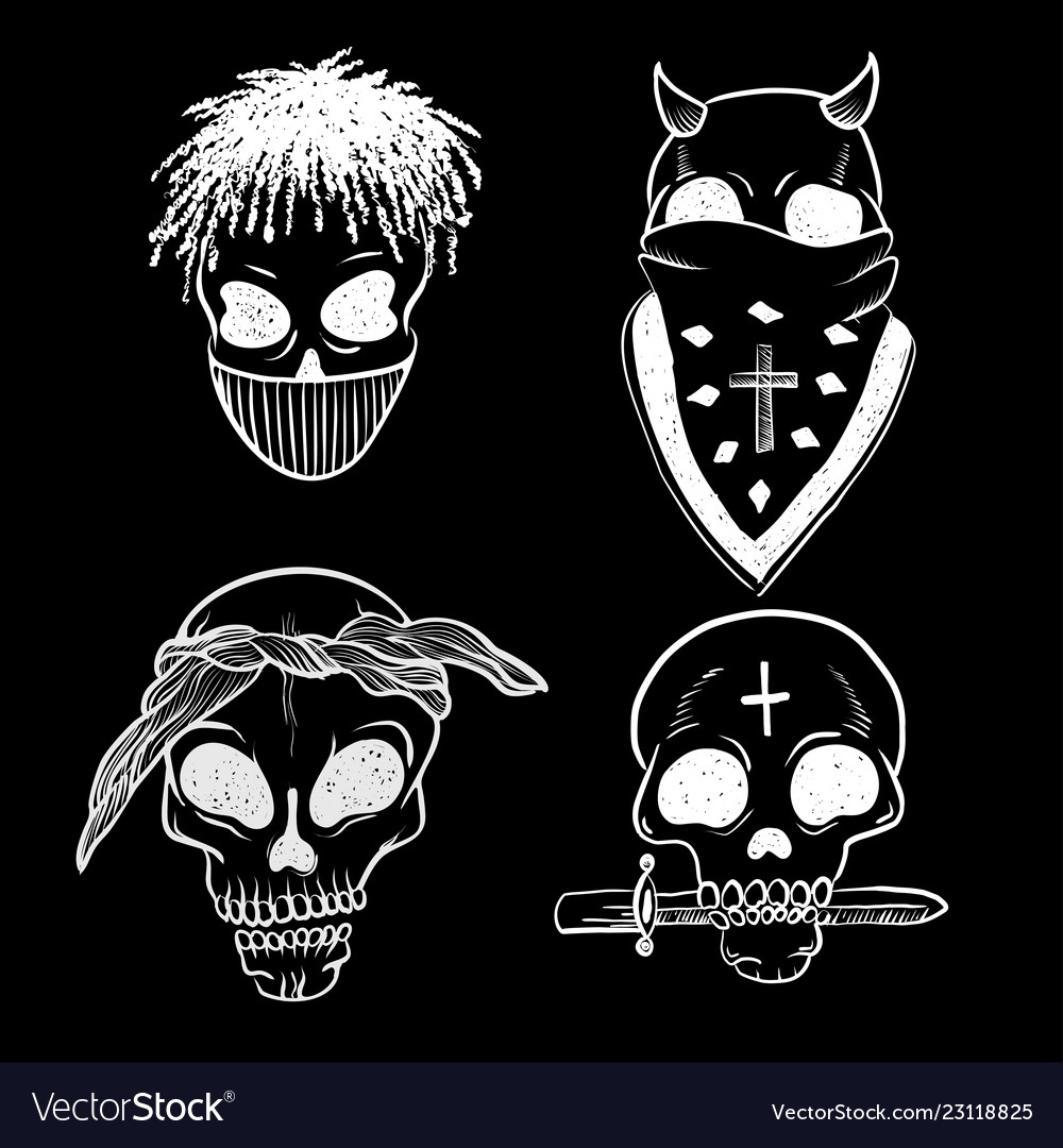 Street Style Skulls - Hip Hop