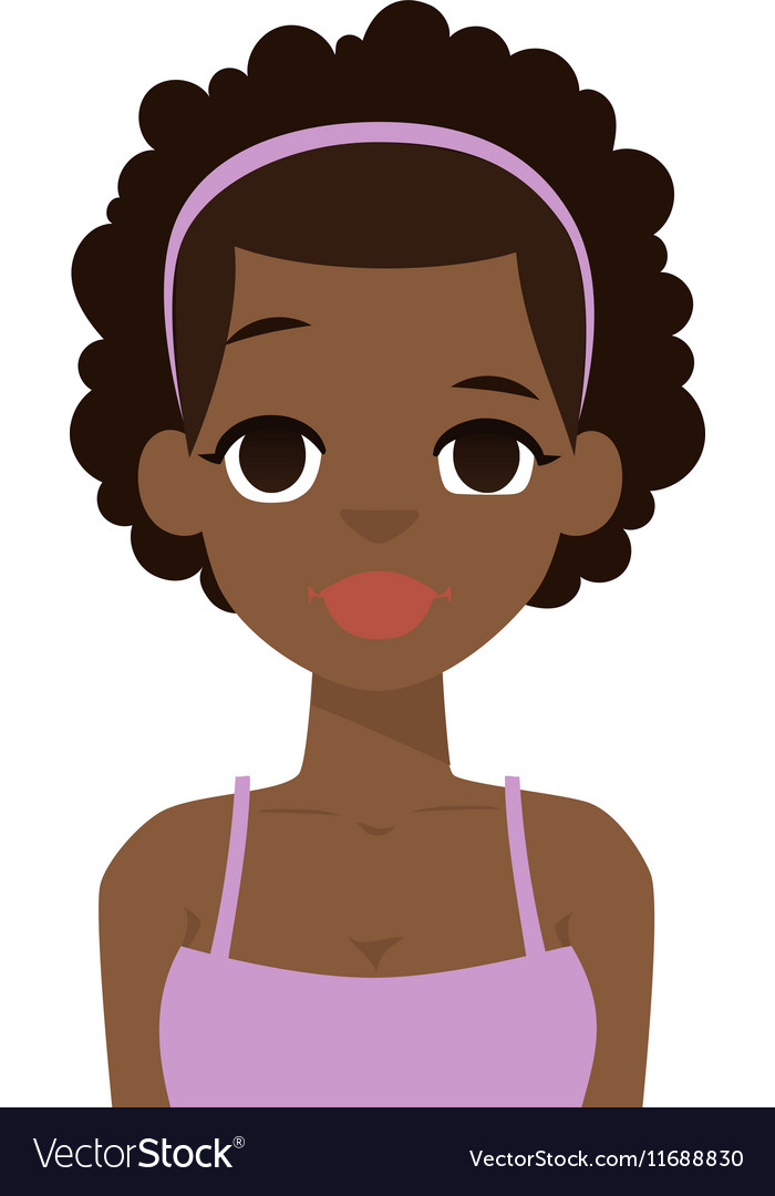 Afrikanische Frau Portrait