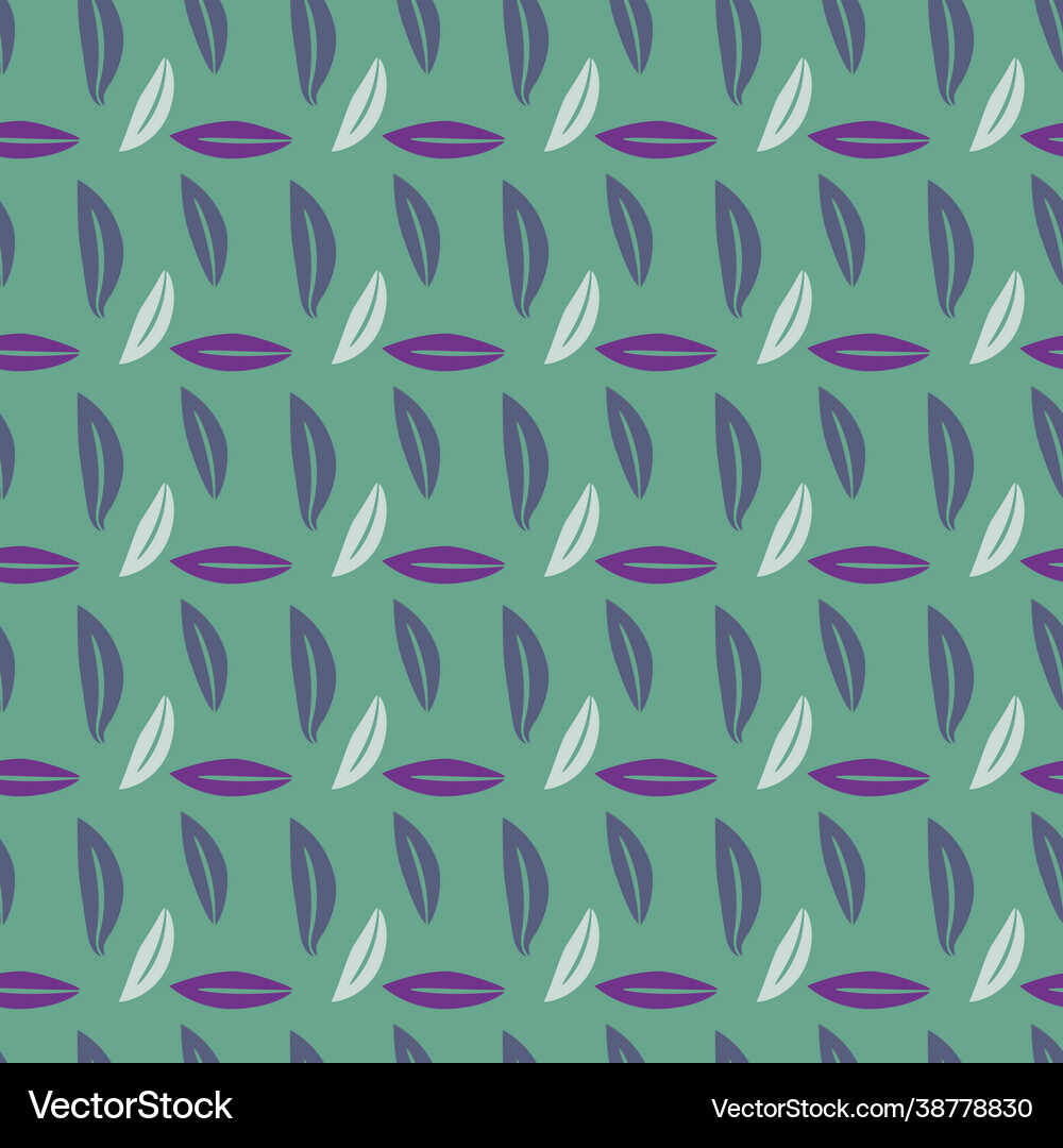 Leaves pattern 1 Royalty Free Vector Image - VectorStock