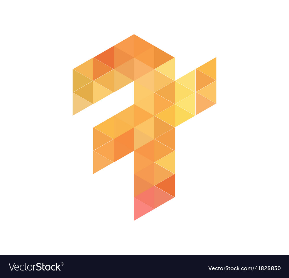 Numerical number seven or 7 in multiple colors