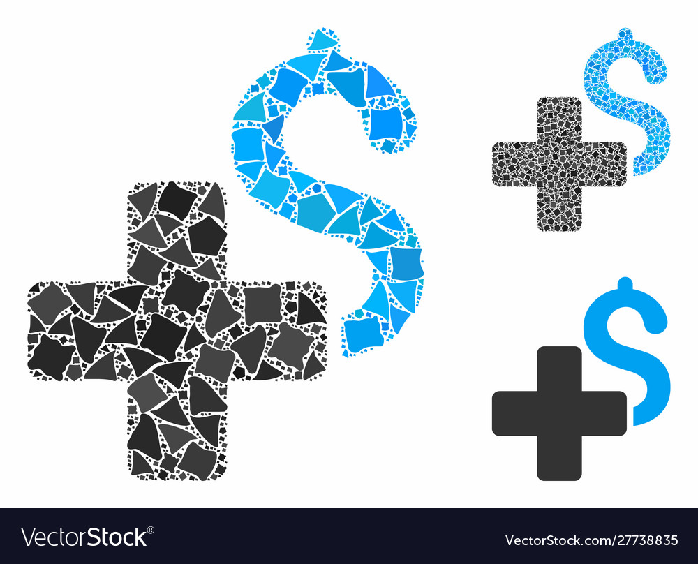 Add dollar composition icon humpy elements Vector Image Add dollar composition icon humpy elements