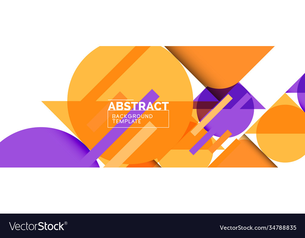 Clean minimal geometric abstract background Vector Image Clean minimal geometric abstract background