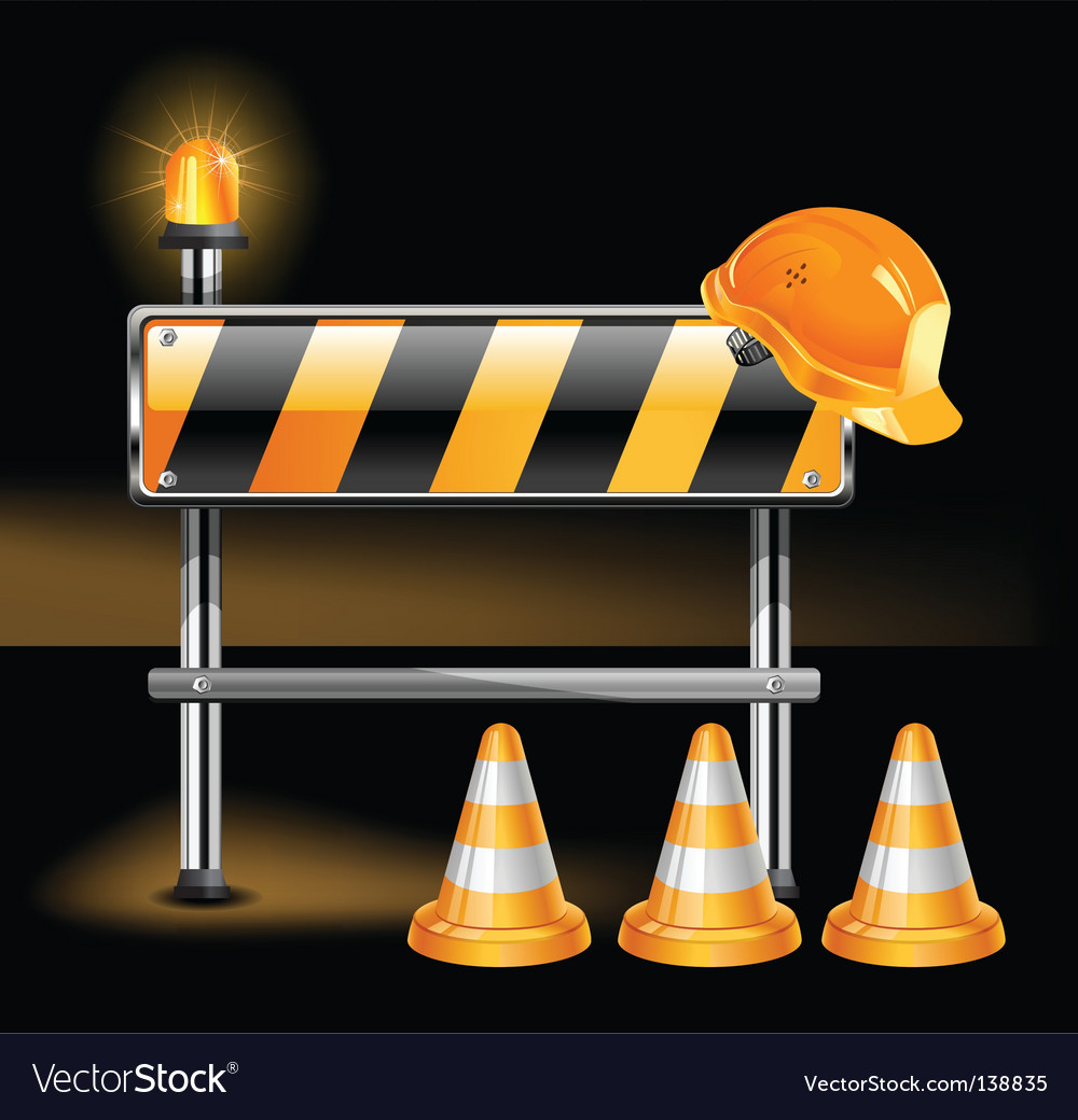 Construction in black