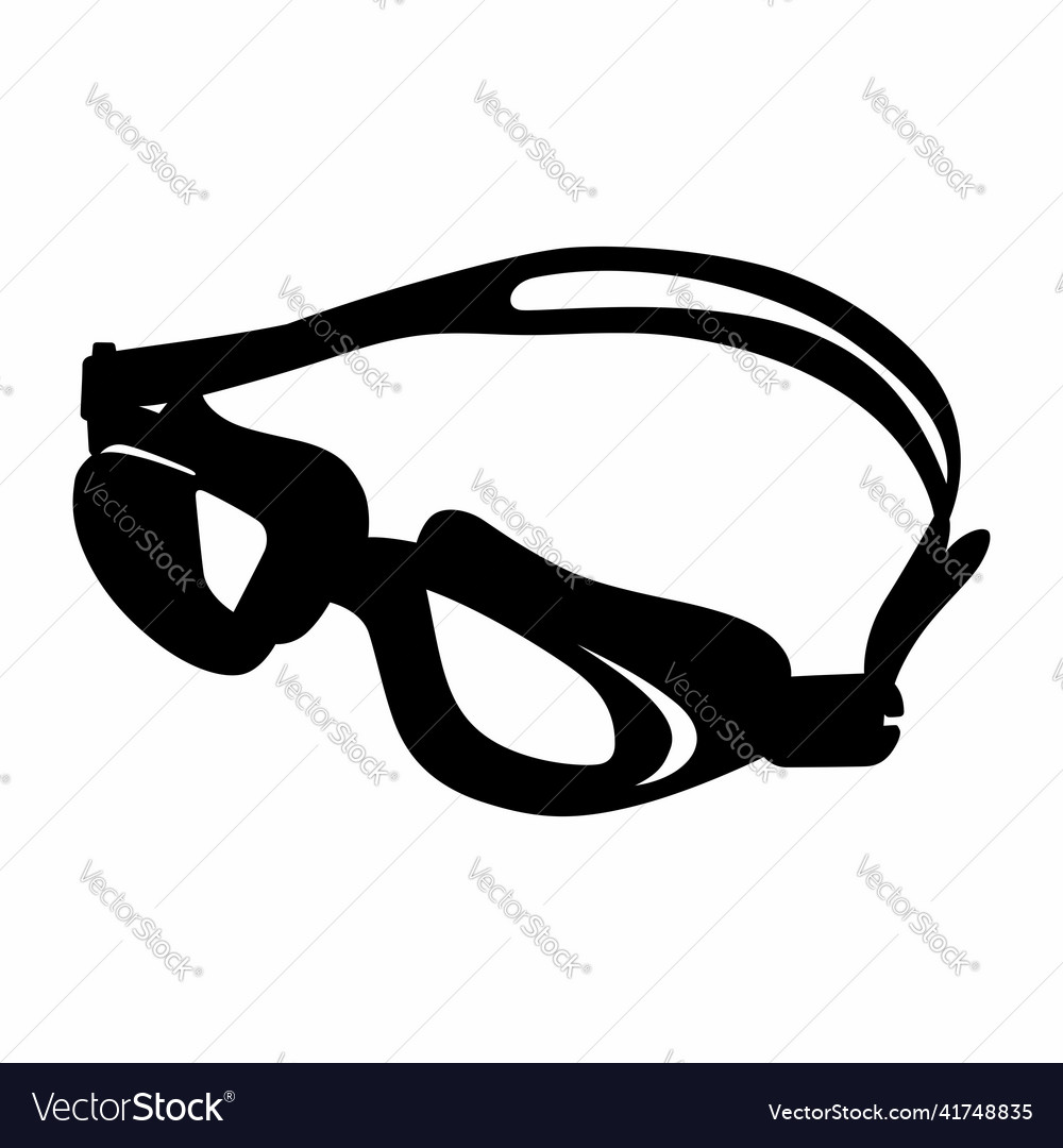 Goggles safety glasses Royalty Free Vector Image