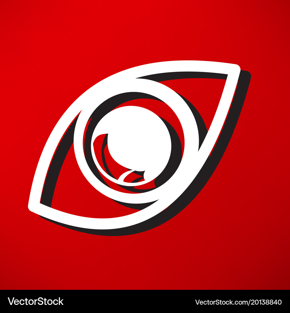 Eye icon Royalty Free Vector Image - VectorStock