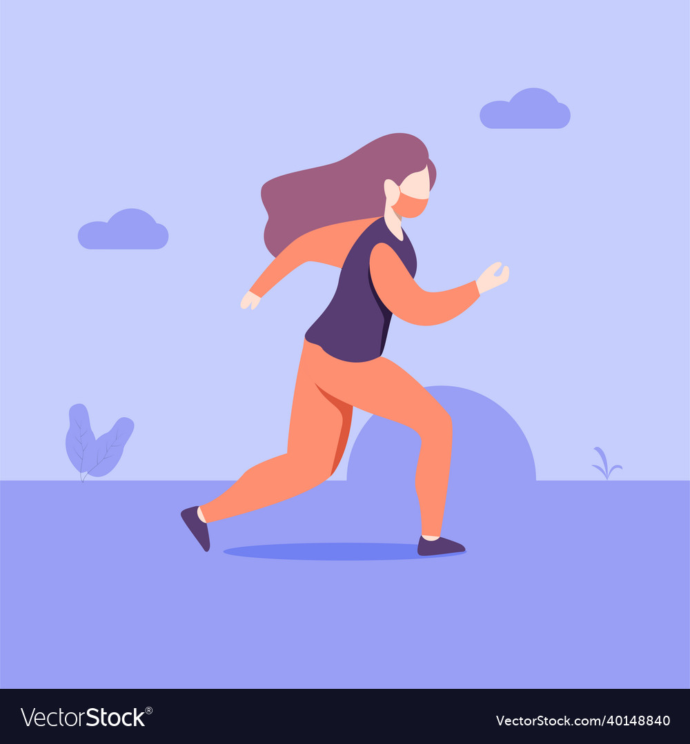 Run Royalty Free Vector Image - VectorStock