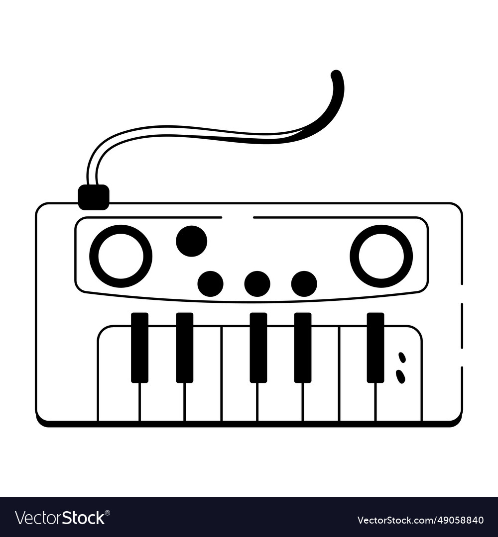 Synthesizer piano