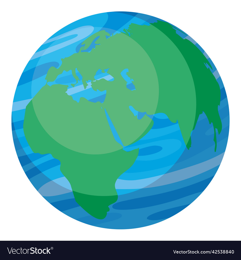 World planet earth Royalty Free Vector Image - VectorStock