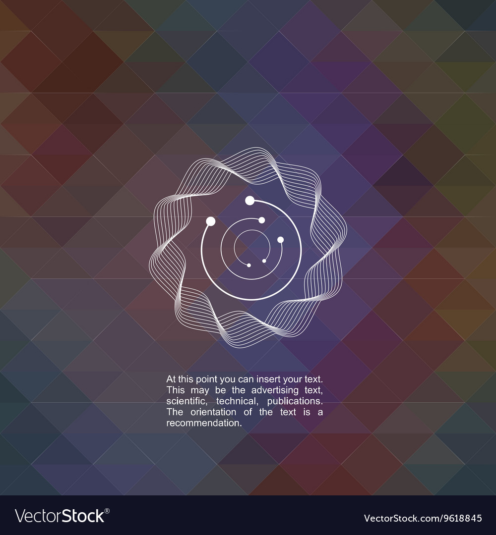 Abstract background of digital technologies