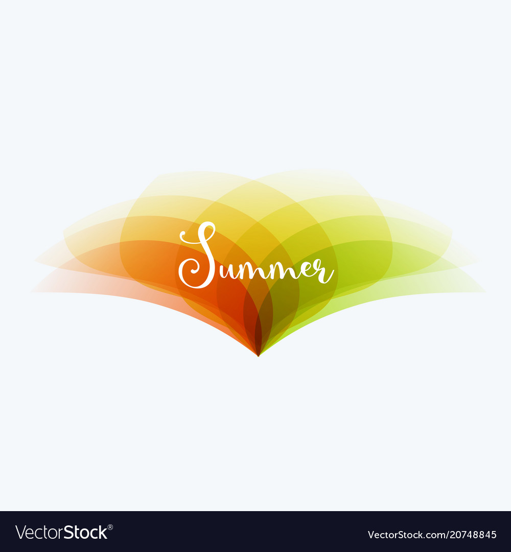 Abstract design colourful elements