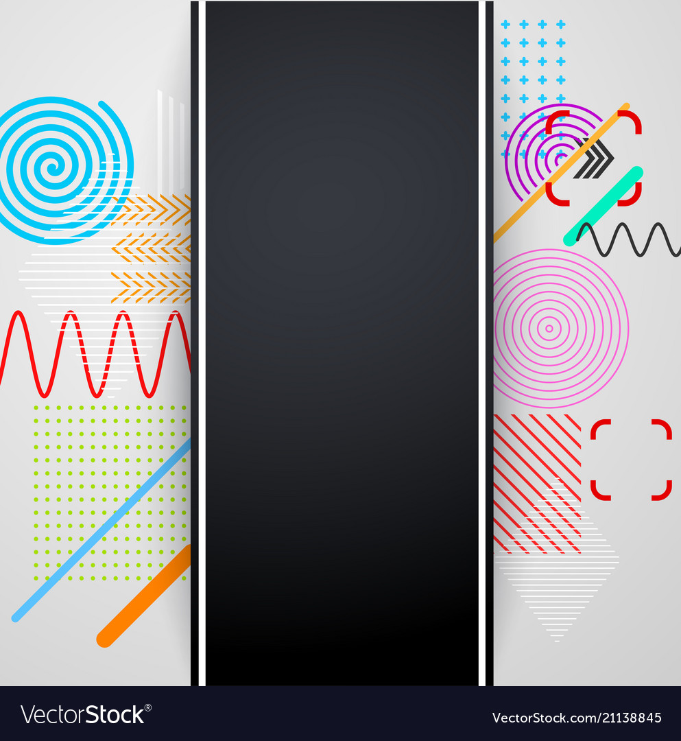 Background with abstract colorful pattern vector image Background with abstract colorful pattern
