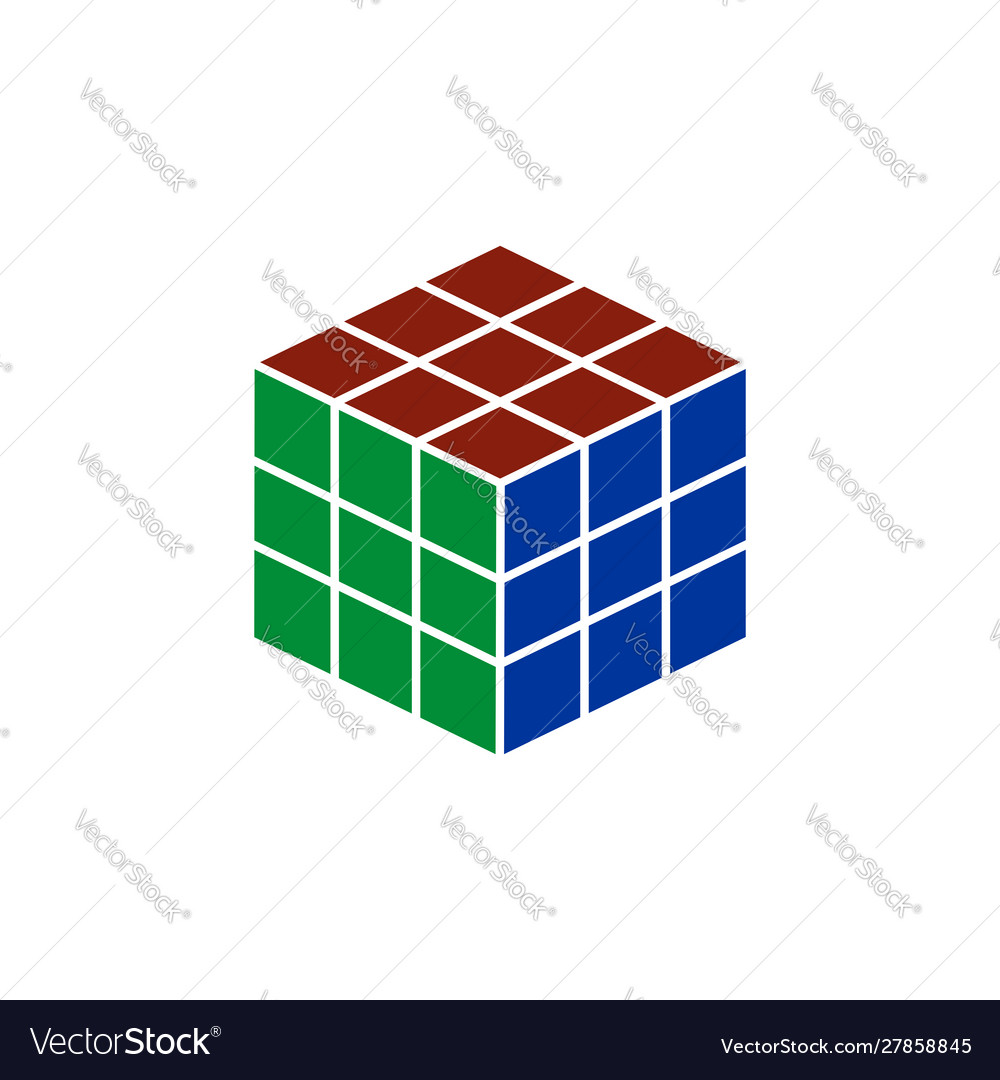 Color icon cube toy puzzle 4x4