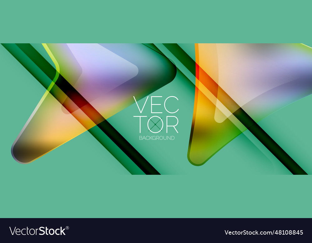 Fluid gradient arrow abstract vibrant arrows vector image Fluid gradient arrow abstract vibrant arrows