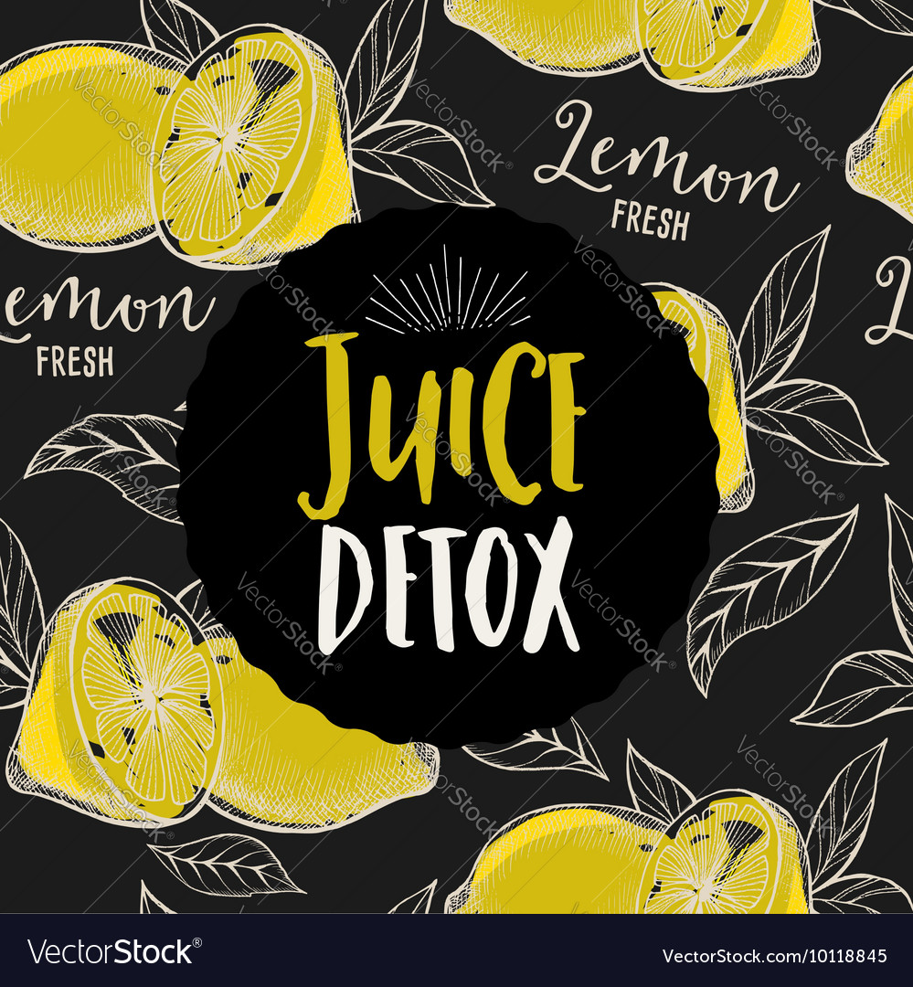 Juice banner design restaurant template Royalty Free Vector