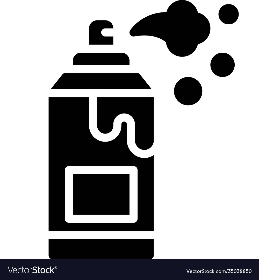 Aerosol paint icon protest related Royalty Free Vector Image