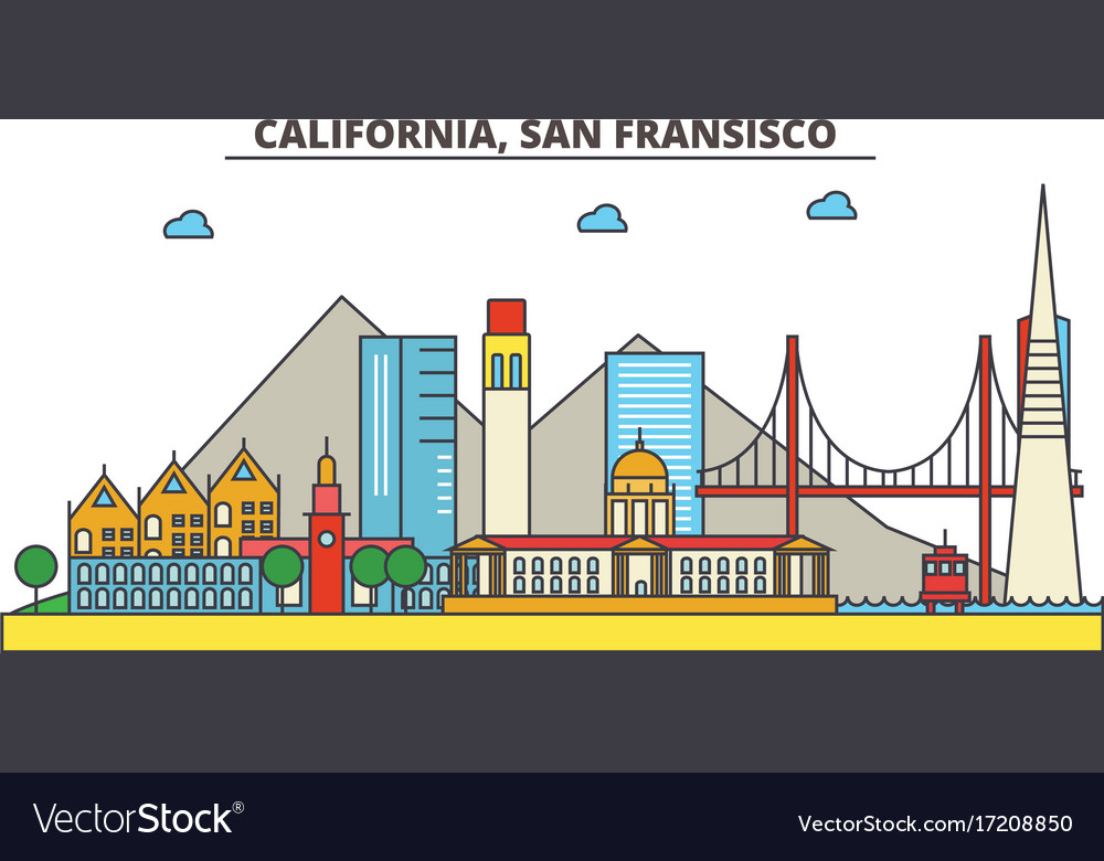 California san franciscocity skyline