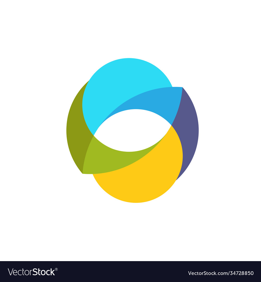 Colorful circle Royalty Free Vector Image - VectorStock