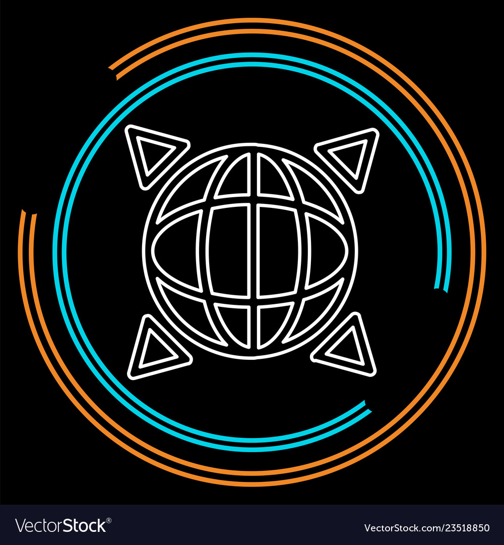 Global gps icon - navigation