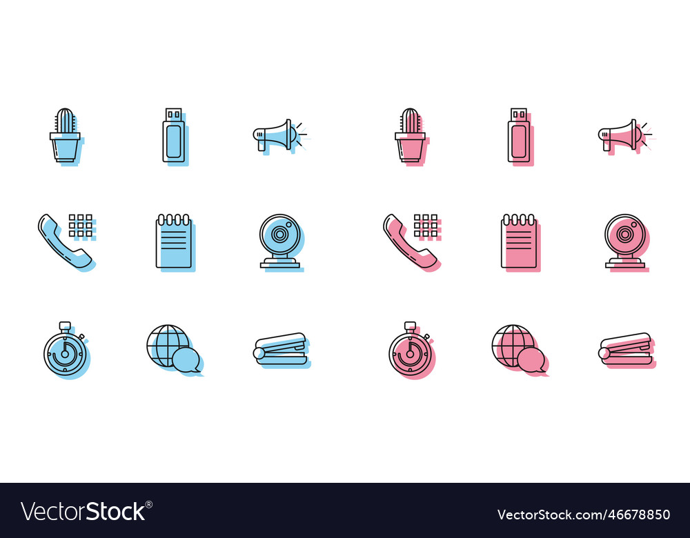 Set line briefcase world map made from speech vector image Set line briefcase world map made from speech