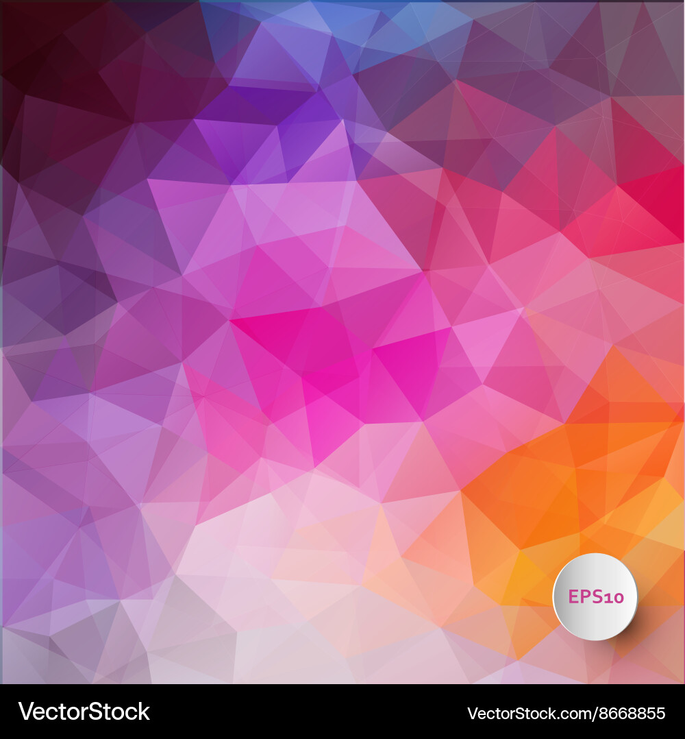 Abstract polygonal background Royalty Free Vector Image